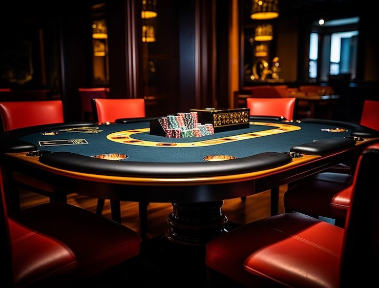 badakbet live blackjack table with dealer and multiple player seats visible on mobile screen